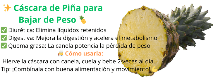 alt="Agua Detox de Cáscara de Piña"